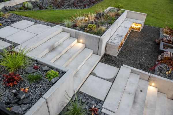 Concrete Landscaping in Rockford
