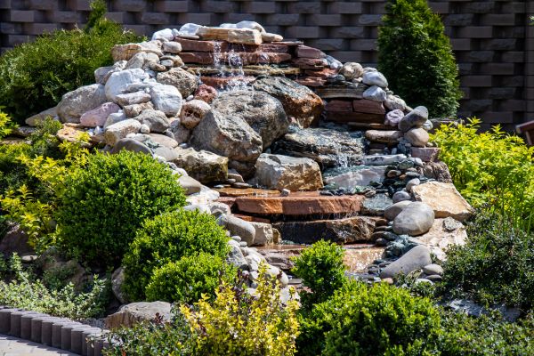 River Rock Landscaping in Rockford