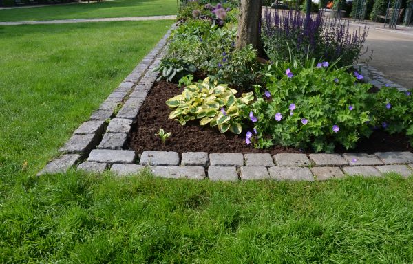 Flower Bed Mulching in Rockford