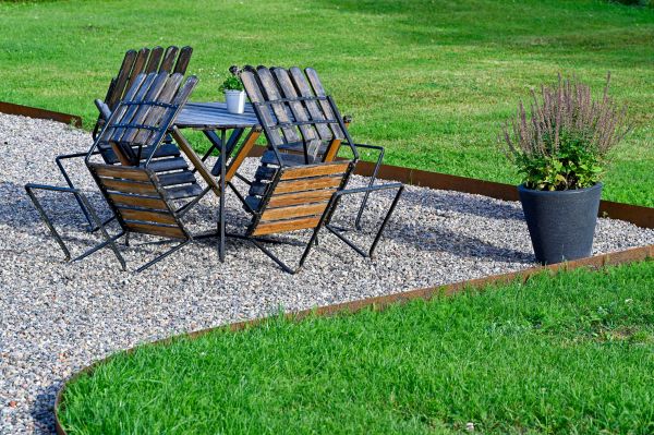 Metal Edging Installation in Rockford