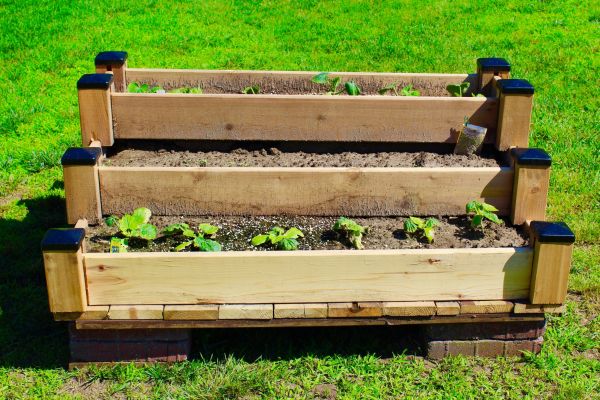 Raised Garden Bed Installation in Rockford